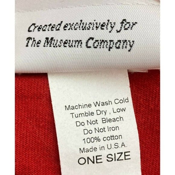 The Museum Company Womens S L Red Striped Nightgown Christmas Naughty Or Nice - Picture 4 of 5
